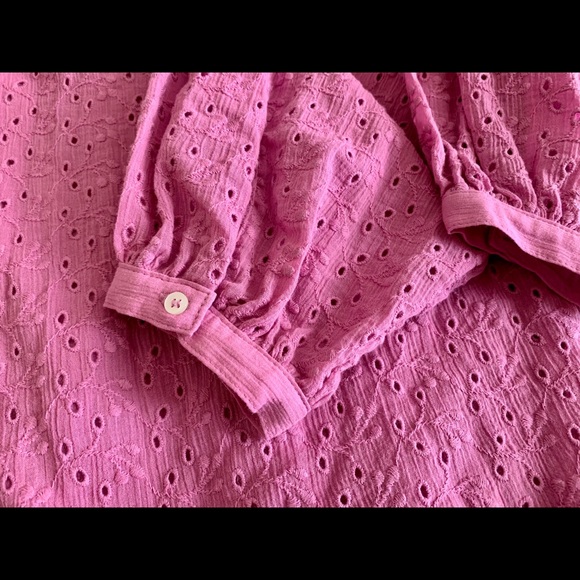 NWT Free People Maddison Eyelet blouse S - Picture 6 of 7